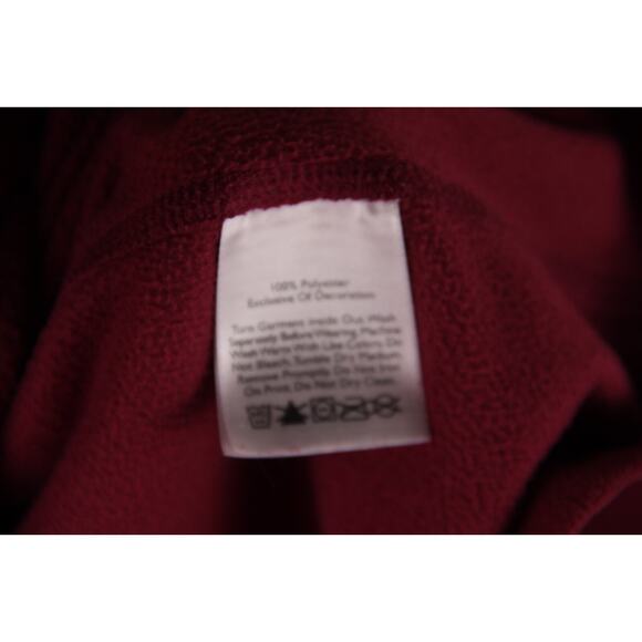 Eddie Bauer First Ascent Women's Large 1/2 Zip Fleece Magenta Pullover Jacket - Picture 5 of 8